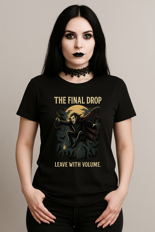 Frauen Premium T-Shirt – The Final Drop – Gothic Shirt mit Konzert-Vibes und Stil